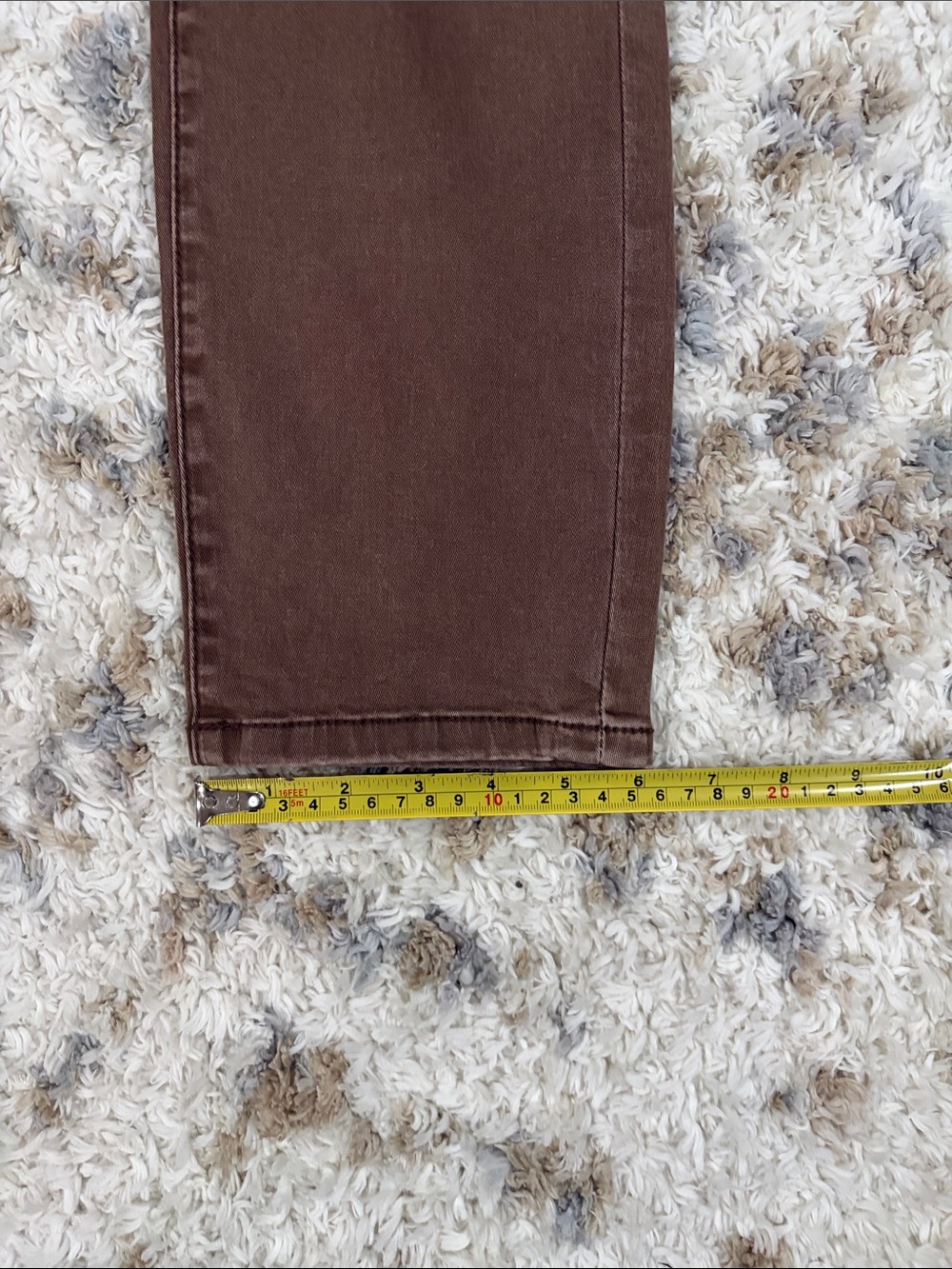 Jag Jeans High Rise Slim Ankle Pants - Tan - Picture 7 of 8